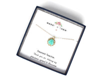 20" Flower Necklace Personalized Teacher Gift